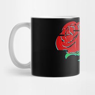 Japanese Aesthetic Rose v3 Mug